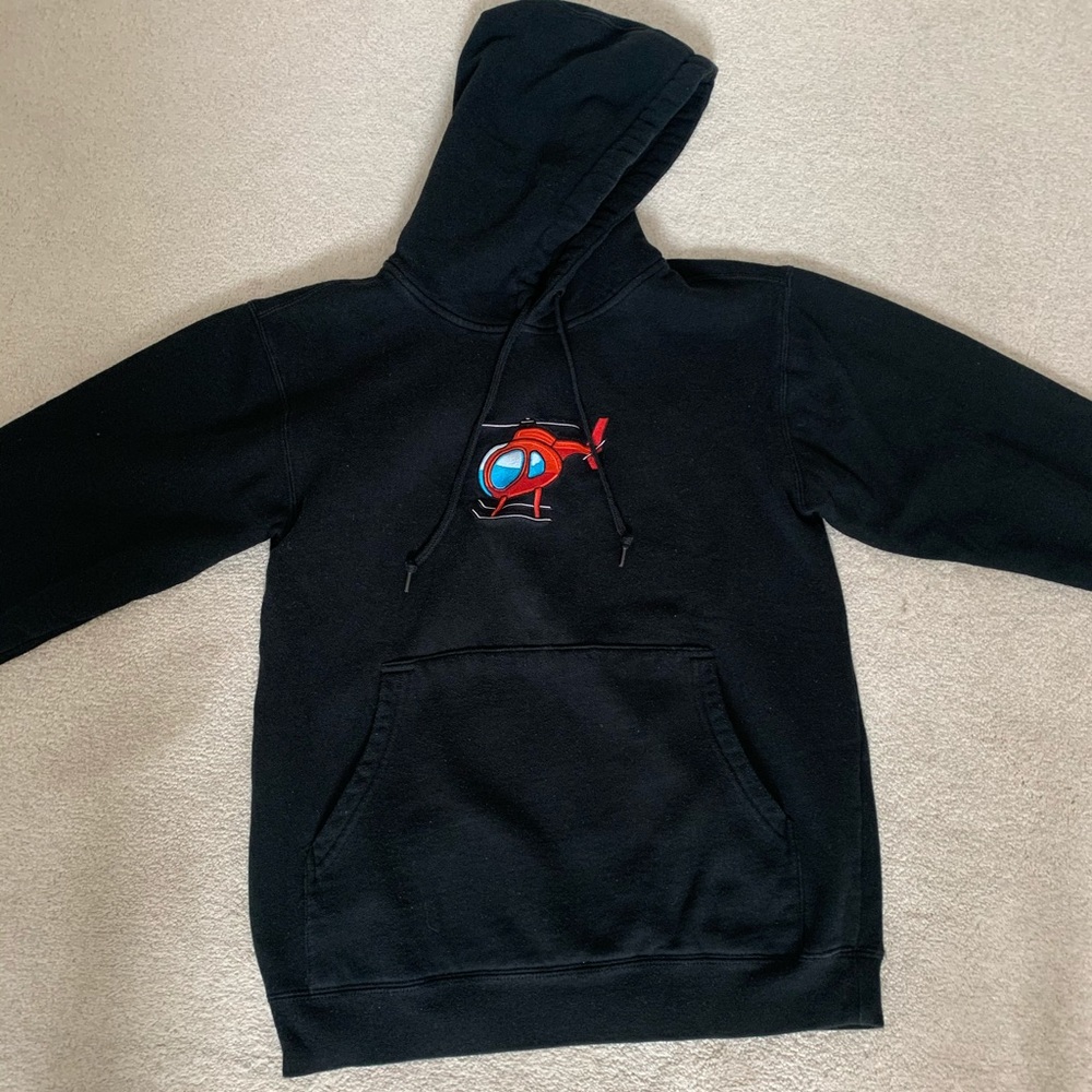 Tony Lopez official merchandise helicopter hoodie